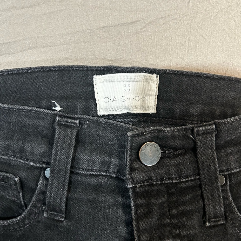 Caslon size 27 / 4 women’s black jeans casual black pants